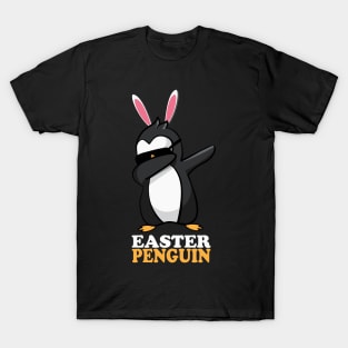 EASTER BUNNY DABBING - EASTER PENGUIN T-Shirt